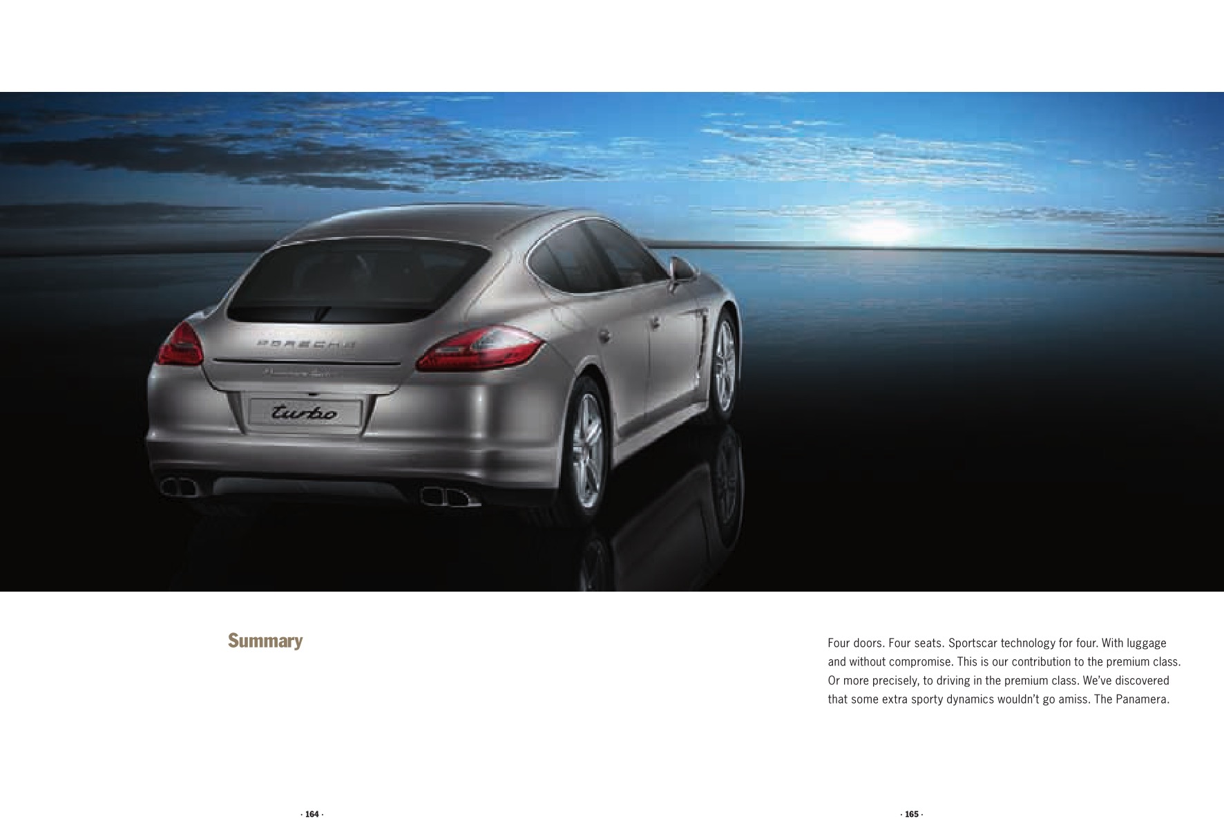 2010 Porsche Panamera Brochure Page 53